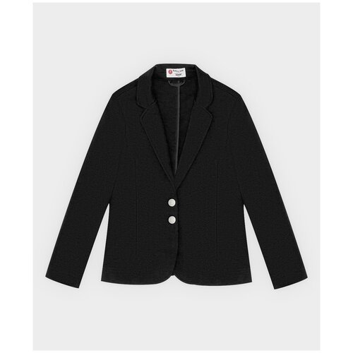 Купить Пиджак Button Blue, размер 128, черный
Школьный пиджак – незаменимая вещь в гард...