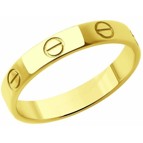 Купить Кольцо SOKOLOV, желтое золото, 585 проба, размер 18
Кольцо из желтого золота 

С...