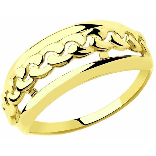 Купить Кольцо SOKOLOV, желтое золото, 585 проба, размер 18
Кольцо из желтого золота 

С...