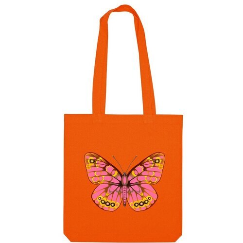 Купить Сумка Us Basic, оранжевый
Название принта: Розовая бабочка. Автор принта: Eloniu...