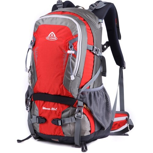 Купить Рюкзак Ai One 9694 35л. Red gray
Функциональный рюкзак с вентилируемой дугообраз...