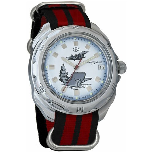 Купить Наручные часы Восток Командирские, красный
Часы наручные механические с ручным п...