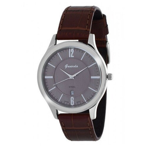Купить Наручные часы Guardo, серый, серебряный
Часы Guardo S0989.1 тёмно-серый бренда G...