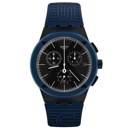Купить Наручные часы swatch susb418, синий, черный
Цель намечена – трудно не заметить б...
