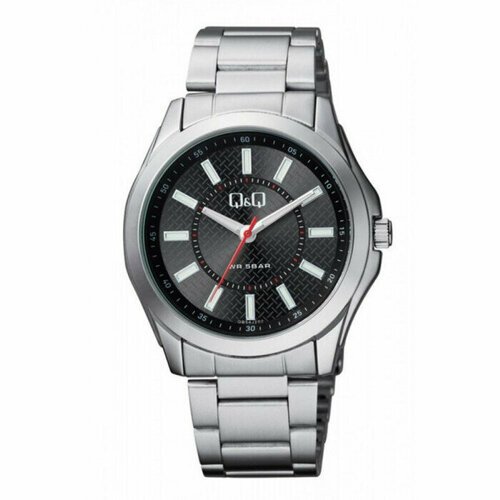 Купить Наручные часы Q&Q, черный, серебряный
Тип механизма: кварцевый<br>Материал корпу...