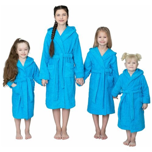 Купить Халат BIO-TEXTILES, размер 34
Удобный детский махровый халат с капюшоном изготов...
