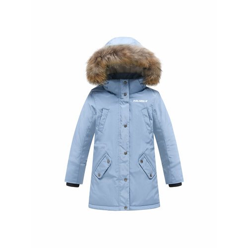Купить Парка, размер 122, голубой
Зимняя детская куртка парка от Valianly для девочки и...
