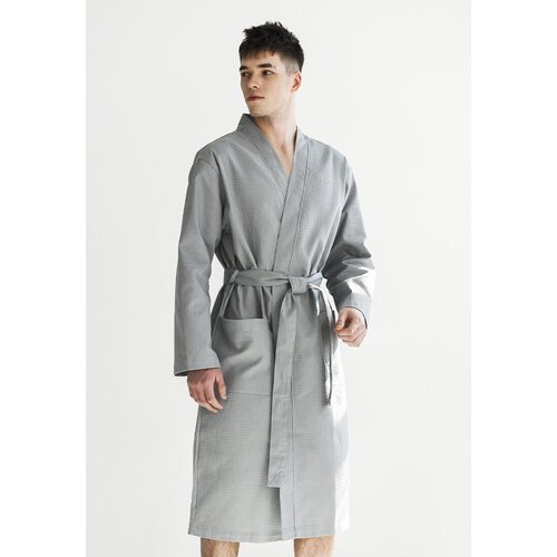 Купить Халат , размер 52,54, серый
Уютный вафельный халат Comfort Life из 100% натураль...