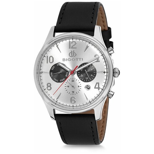 Купить Наручные часы Bigotti Milano Milano, серебряный, белый
Мужские кварцевые часы. К...