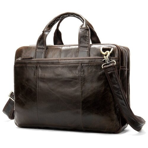 Купить Сумка , фактура гладкая, коричневый
Мужская сумка-портфель A217 - это стильный и...