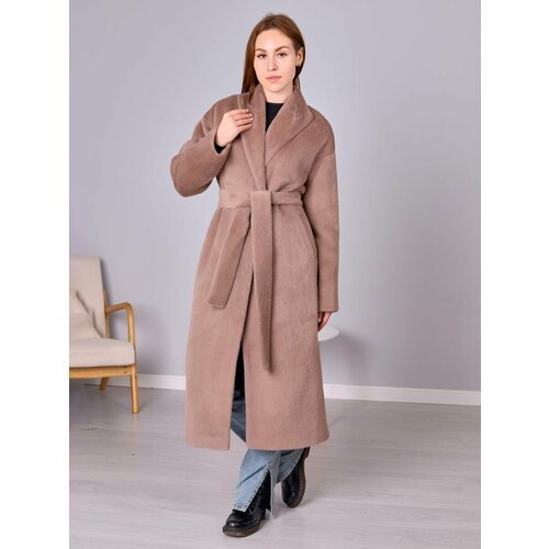 Купить Пальто Louren Wilton, размер 48, коричневый
Пальто женское зимнее , экошуба . Же...