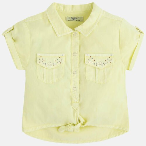 Купить Блуза Mayoral, размер 116 (6 лет), желтый
Блузка Mayoral для девочек выполнена ж...