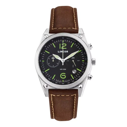 Купить Наручные часы LINCOR 4056L-1, серебряный, черный
Мужские наручные часы разработа...