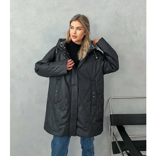 Купить Куртка , размер 64(64-66), черный
Куртка женская кирико идеальный выбор для Вас....