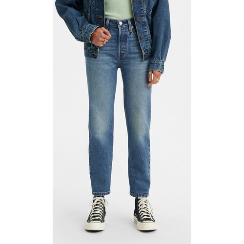 Купить Джинсы Levi's, размер 24/30, синий
Джинсы Levis Women 501 Crop Jeans - это джинс...