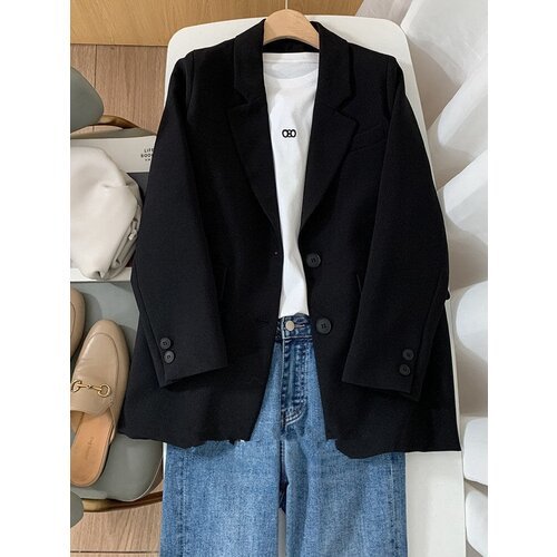 Купить Пиджак , размер XL, черный
Стильный пиджак подчеркнет ваш уникальный образ! 

Ск...