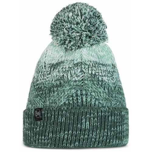Купить Шапка Buff, размер one size, зеленый
Вязаная шапка утеплена внутри повязкой из м...