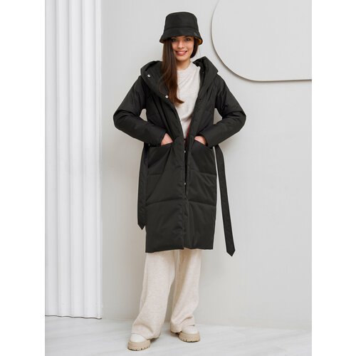 Купить ONICAPE Пальто утепленное, размер XS, черный
Длинное женское пальто с капюшоном...