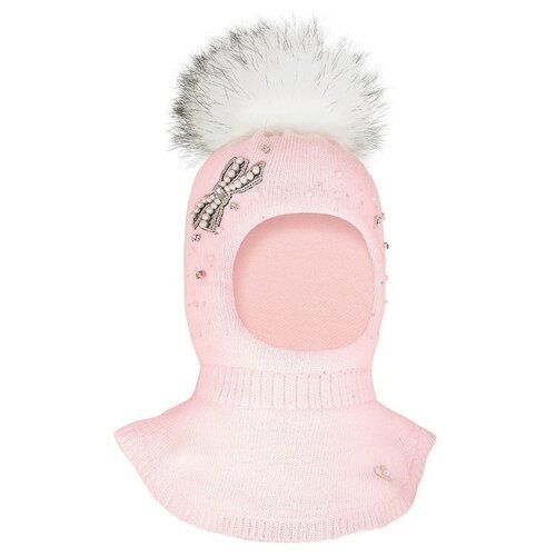 Купить Шапка mialt, размер 52-54, розовый
Шапка-шлем для девочки Джульетта, цвет светло...
