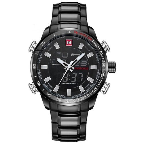 Купить Наручные часы Naviforce, черный
Брутальные часы Naviforce NF9093 смотрятся на ру...