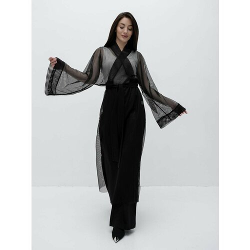 Купить Платье ROSTOVA.store, размер 44/46, черный
Платье кимоно – идеальный наряд для о...