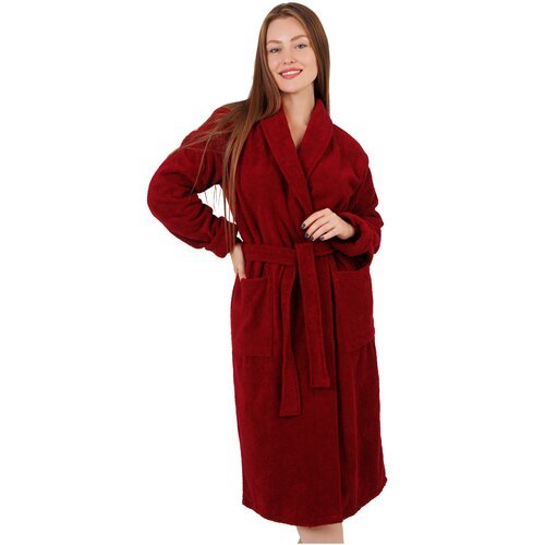 Купить Халат BIO-TEXTILES, размер 60-62, красный, бордовый
Мягкий махровый халат «Био-Т...