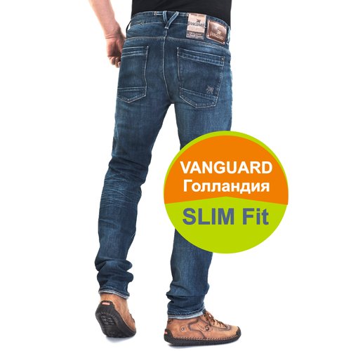 Купить Джинсы зауженные VANGUARD Slim Fit Голландия, размер 31/34, синий
<br><br><h3>!...