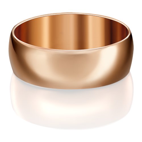 Купить Кольцо обручальное PLATINA, красное золото, 585 проба, размер 19
PLATINA jewelry...