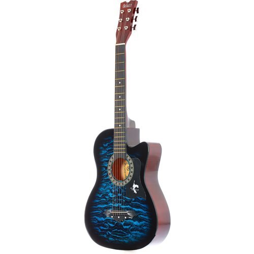 Купить Акустическая гитара Belucci BC3830 BLS (Ocean),38"дюймов, с рисунком
Акустическа...