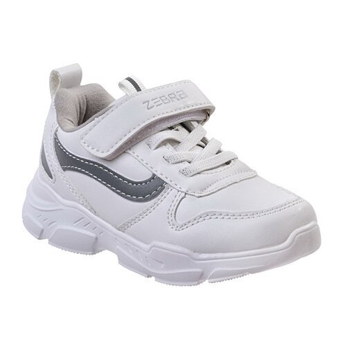 Купить Кроссовки Зебра, размер 33, белый
Белые плотные кроссовки от бренда детской обув...