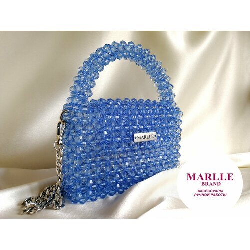 Купить Сумка кросс-боди MARLLE 120002 повседневная, голубой
MARLLE Женская сумка из бус...