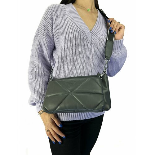 Купить Сумка Velina Fabbiano, серый
Женская стильная, современная сумочка - Velina Fabb...
