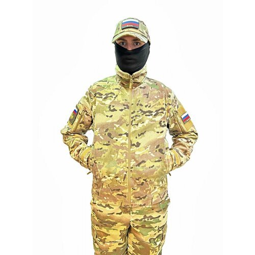 Купить Кофта флисовая мужская тактическая мультикам Gongtex
Тактическая флисовая куртка...