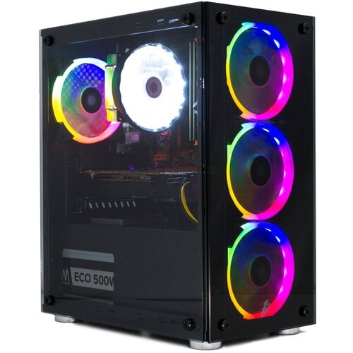 Купить Игровой Компьютер i7 GTX1050Ti 16G 240SSD 1000HDD Настольный RGB ПК Intel Core
Н...