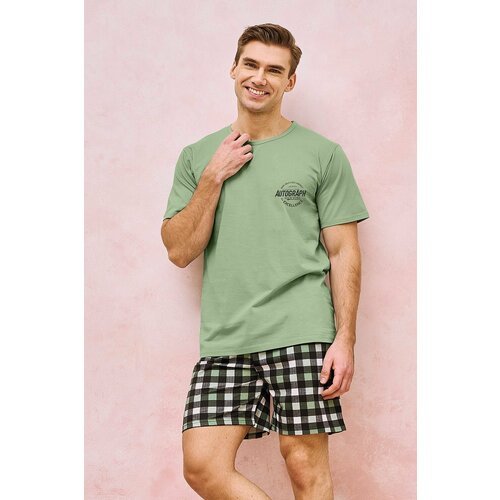 Купить Пижама Taro, размер XL, зеленый
Мужская хлопковая пижама Carter состоит из однот...