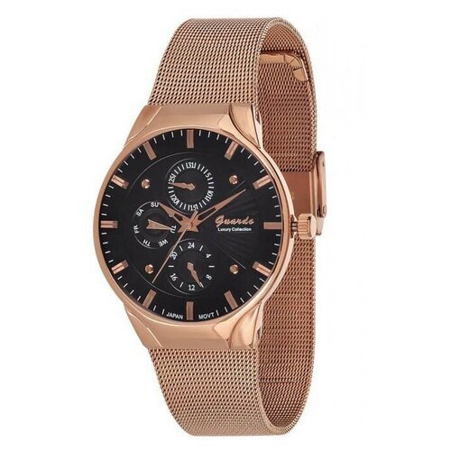 Купить Наручные часы Guardo, черный, золотой
Часы Guardo S1660.8 чёрный бренда Guardo...