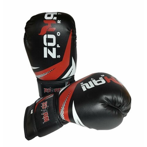 Купить Спортивные боксерские перчатки "ZOHAN" - 8oz / кожзам / черно-красный
Перчатки б...