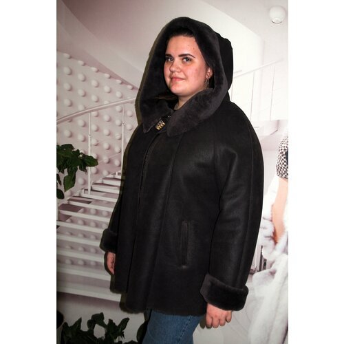 Купить Куртка, размер 58, фиолетовый
Эта стильная женская дубленка с брошью - идеальный...