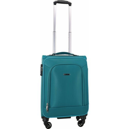 Купить Чемодан Rion+ 454SWV, 38 л, размер S, синий, зеленый
Легкий текстильный чемодан...