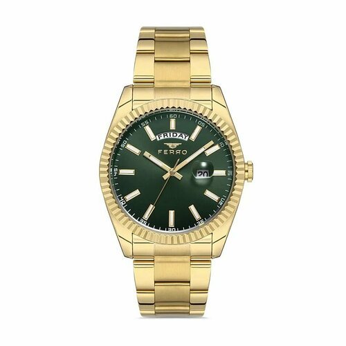 Купить Наручные часы Ferro F11211AWT-B6, черный
Классические мужские наручные часы с ре...