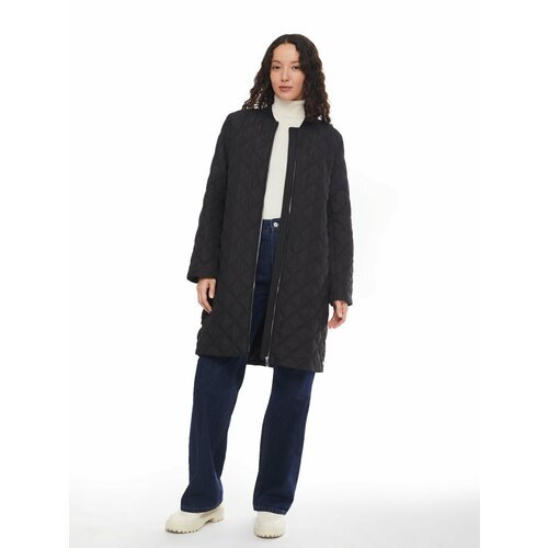Купить Пальто Zolla, размер M, черный
Длинное утеплённое женское пальто-бомбер со стёга...