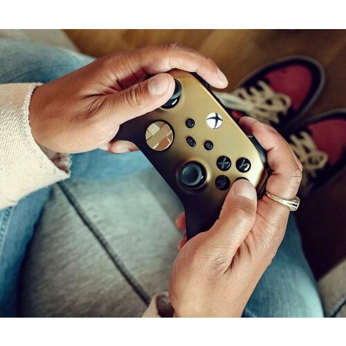 Купить Беспроводной геймпад Xbox Series Wireless Controller Special Edition (Gold Shado...