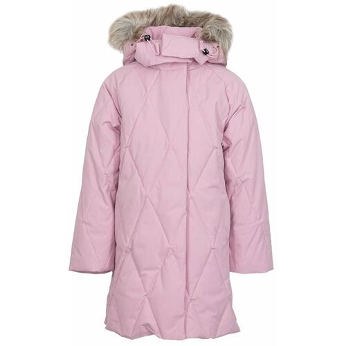 Купить Пуховик КОТОФЕЙ, размер 146, розовый
Теплое детское пальто-пуховик для девочки п...