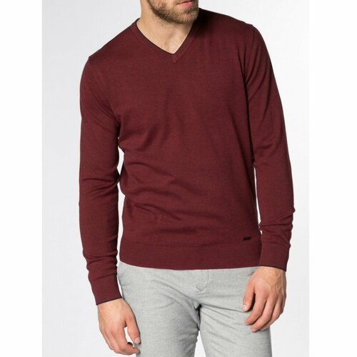 Купить Пуловер Eterna, размер S, бордовый
Мужской пуловер ETERNA с V-образным воротнико...