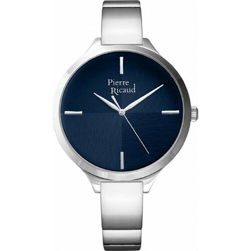 Купить Наручные часы Pierre Ricaud, синий
Женские кварцевые часы в круглом корпусе на с...