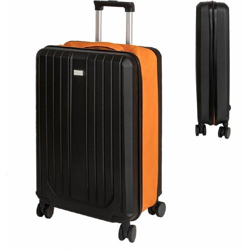 Купить Чемодан NATIONAL, 60 л, размер M, оранжевый, черный
Сверхпрочный чемодан M легки...