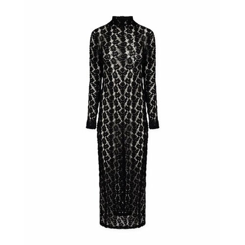 Купить Платье ROHE, размер 34, черный
Полупрозрачное платье длины макси облегающего кро...