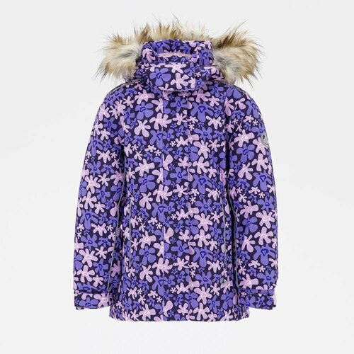 Купить Парка КОТОФЕЙ, размер 98, розовый, фиолетовый
Зимняя детская куртка-парка имеет...