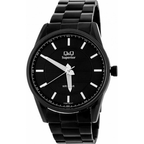 Купить Наручные часы Q&Q, черный
Мужские кварцевые часы в круглом корпусе на черном ста...