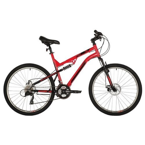 Купить Велосипед FOXX 26" "Matrix", красный, размер рамы 18"
Двухподвес на базе надежно...